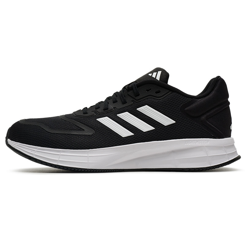 Knit Fabric Lace Up Sneakers - أديداس KJ4020، حذاء رياضي رجالي، أسود،