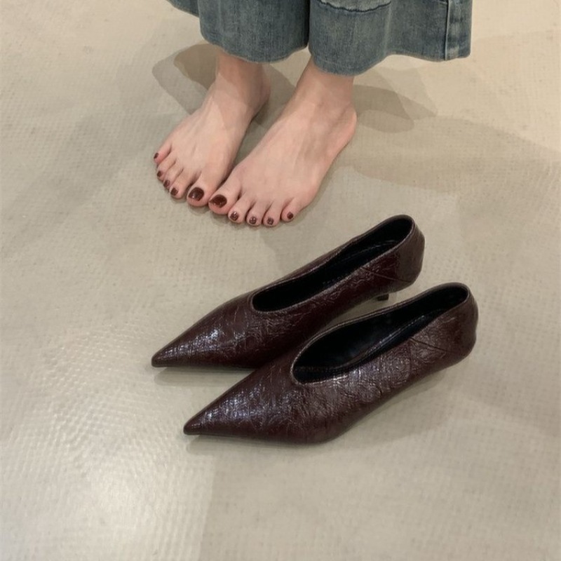 2025 خريف جديد ركاب الرياح كعب - مراجعة Heels وسعره