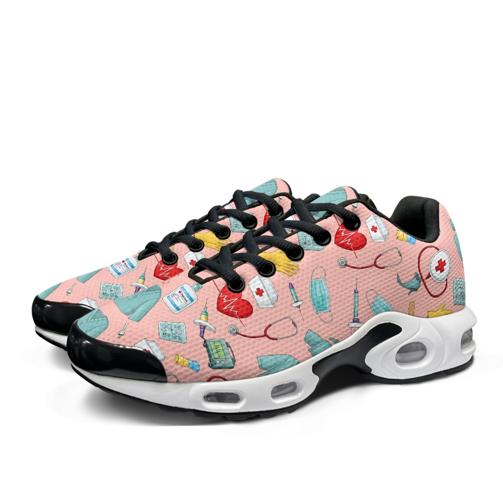 أحذية مشي رجالية خفيفة الوزن م - مراجعة Air Cushion Jogger Shoes Men وسعره