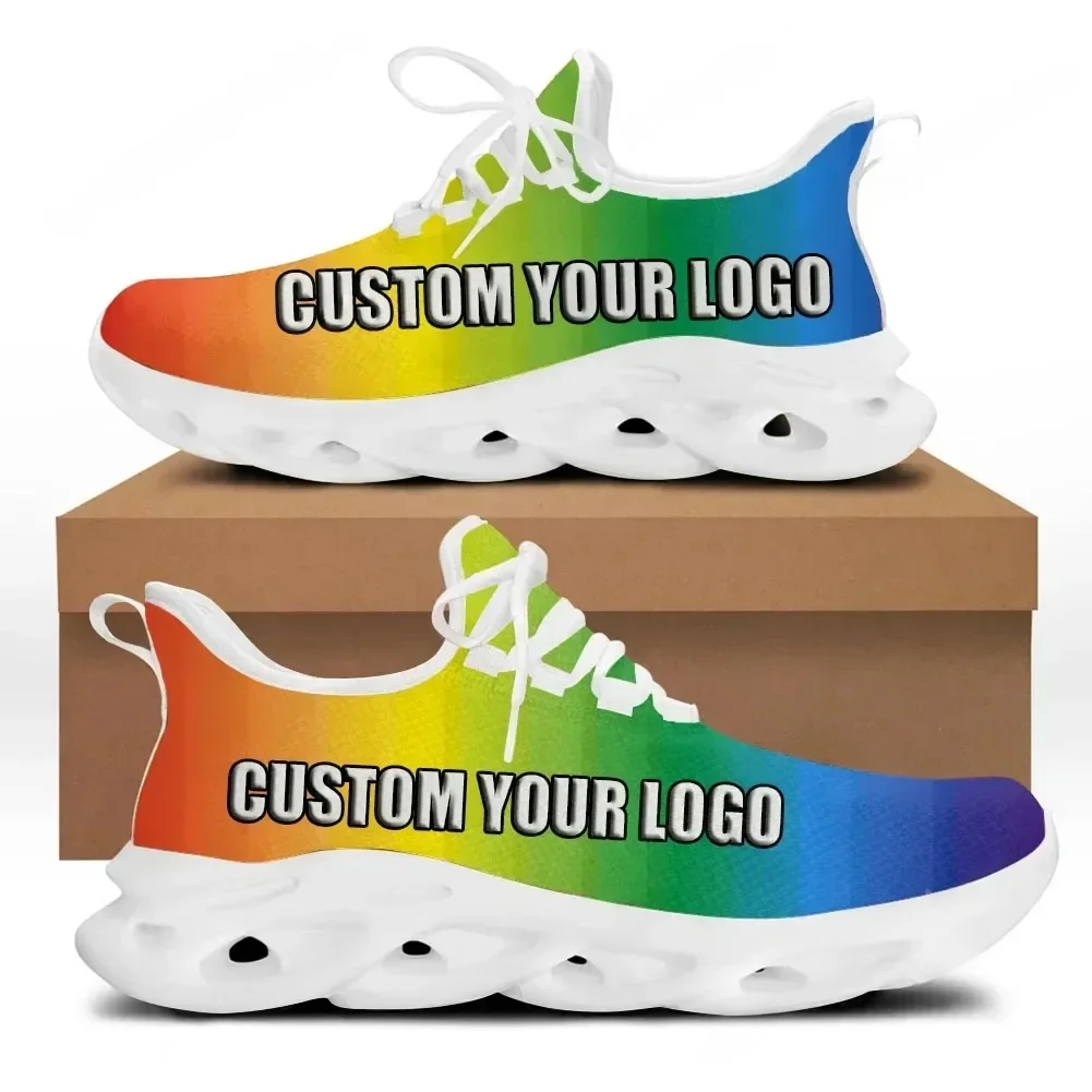 أحذية رياضية نسائية عصرية للصي - مراجعة Knit Fabric Lace Up Sneakers وسعره